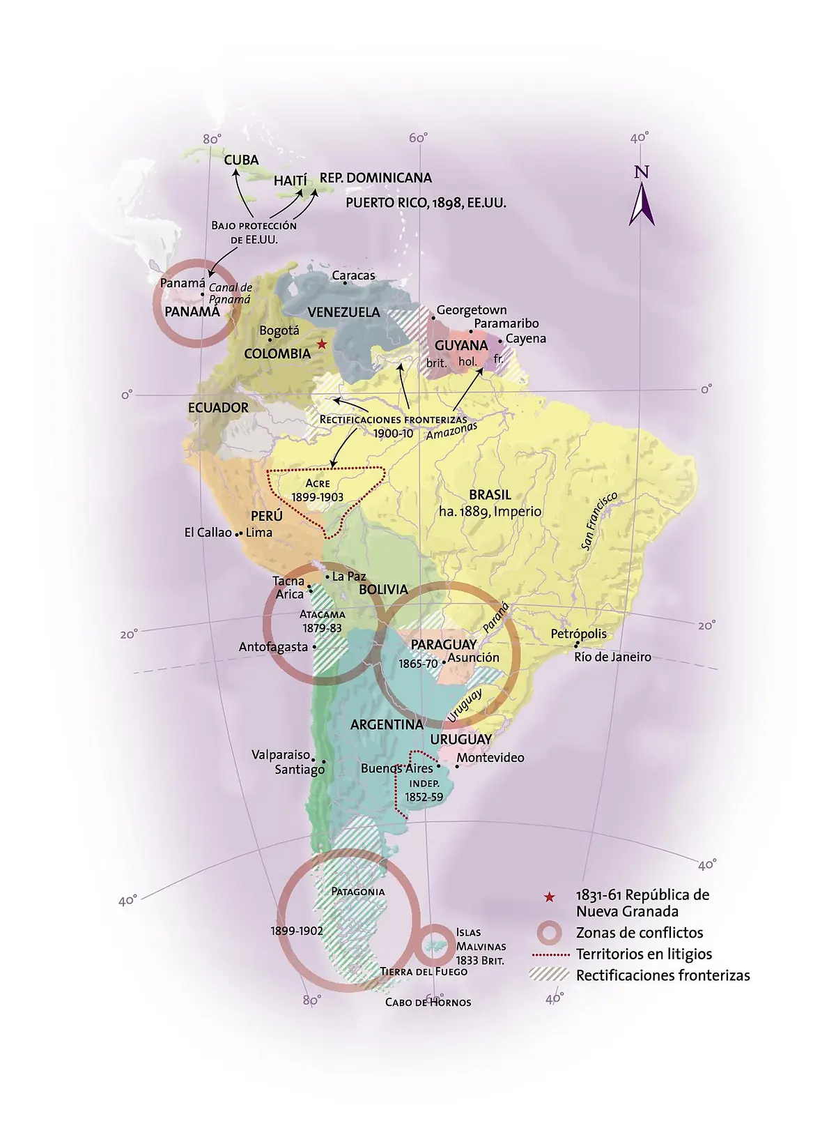 Problemas fronterizos del siglo XIX