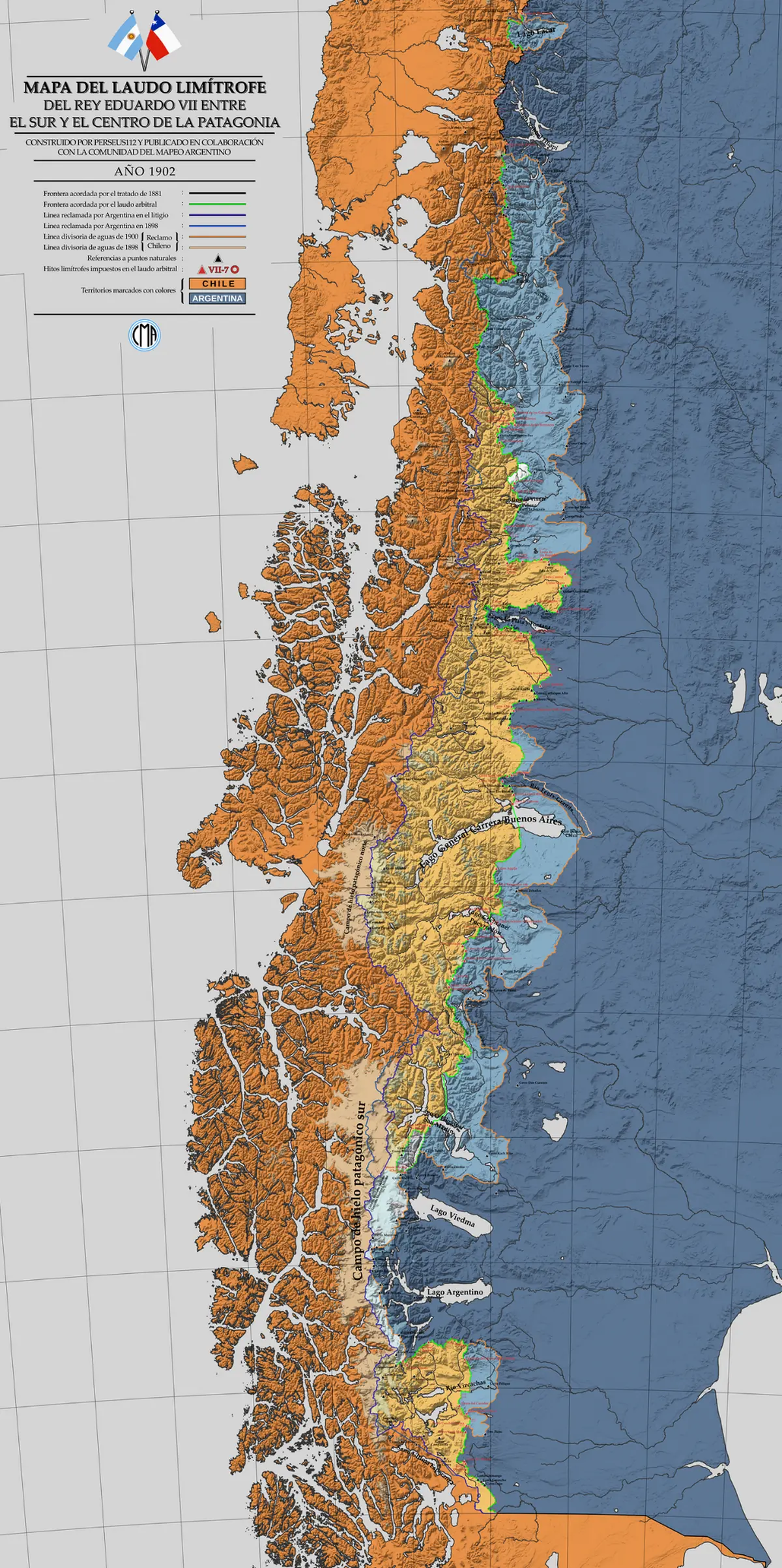 Laudo de límites entre Argentina y Chile